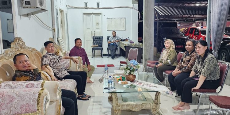 Didampingi Sekda dan Kepala BPKPD, Bupati Iskandar Terima Kunker Kepala BPK Sulut