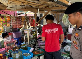 Polres Bolsel Pantau Stabilitas Harga Bapok Jelang Bulan Ramadhan