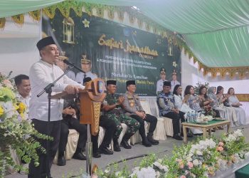 Bupati Yusra Alhabsyi Sambut Kunjungan Safari Ramadhan Gubernur Sulut YSK di Bolmong