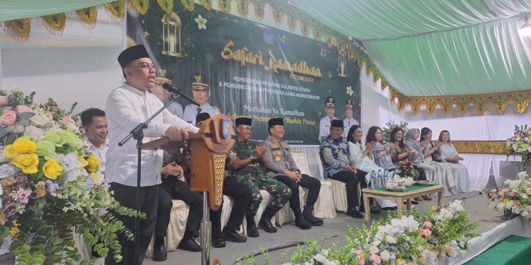 Bupati Yusra Alhabsyi Sambut Kunjungan Safari Ramadhan Gubernur Sulut YSK di Bolmong