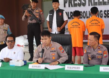 Kasus Curanik di Dinkes Bolsel Terungkap, Tiga Warga Boltim Diamankan Satreskrim Polres Bolsel