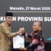 Bupati Bolsel Serahkan LKPD Unaudited 2024, Iskandar Optimis Bolsel Kembali Raih Opini WTP