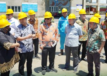 Bupati dan Wabup Bolmong Dampingi Gubernur Sulut Kunker di PT. Conch