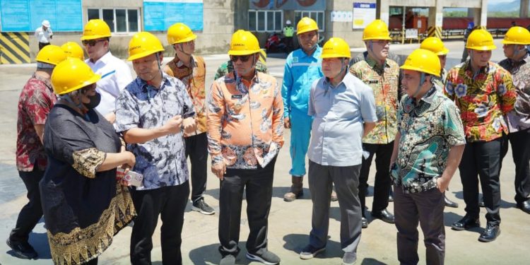 Bupati dan Wabup Bolmong Dampingi Gubernur Sulut Kunker di PT. Conch