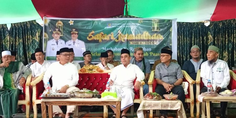 Dipimpin Bupati Yusra Alhabsyi, Pemkab Bolmong Gelar Safari Ramadhan