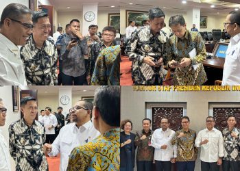 Dipimpin Kaspres dan Dihadiri Menkes serta Sejumlah Dirjen, Bupati Iskandar Hadiri Rakor PHTC