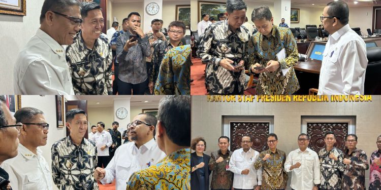 Dipimpin Kaspres dan Dihadiri Menkes serta Sejumlah Dirjen, Bupati Iskandar Hadiri Rakor PHTC