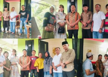 Disambut Hangat Warga, Wabup Dony Hadiri Perayaan Ketupat di Desa Lolayan