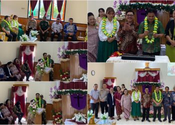 Wabup Dony Lumenta Hadiri Ibadah Pentahbisan dan Peresmian Gereja GMIBM Otam