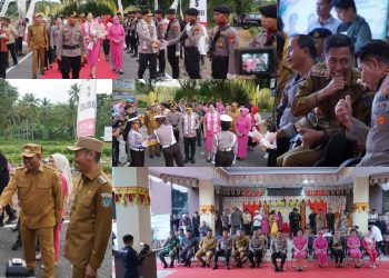 Disambut Hangat, Kunjungan Kapolda Sulut di Polres Bolsel Turut Dihadiri Bupati dan Wabup