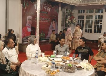 Bupati dan Wabup Bolmong Hadiri Acara Silaturahmi Anggota DPR-RI Yasti Soepredjo Mokoagow