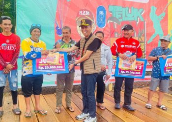 Bintauna Fishing One Juara Umum Fishing Tournament di Teluk H2M Bolsel