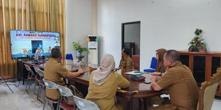 Satu-Satunya Daerah di Provinsi Sulut, Pemkab Bolmong Ikuti Rapat Virtual Terkait Sekolah Rakyat