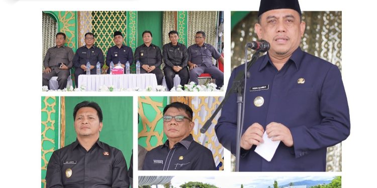 Bersama Wabup, Bupati Bolmong Pimpin Apel PPPK, CPPPK dan CPNS