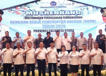 Hadir dalam Musrenbang RKPD 2026 Provinsi Sulut, Bupati Iskandar Dukung Arah Kebijakan Pemprov