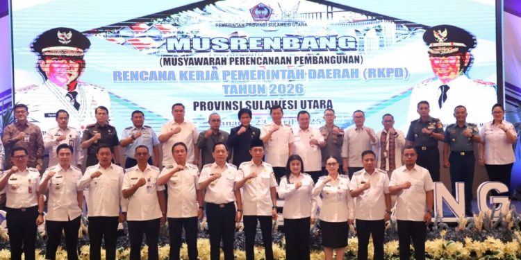 Hadir dalam Musrenbang RKPD 2026 Provinsi Sulut, Bupati Iskandar Dukung Arah Kebijakan Pemprov