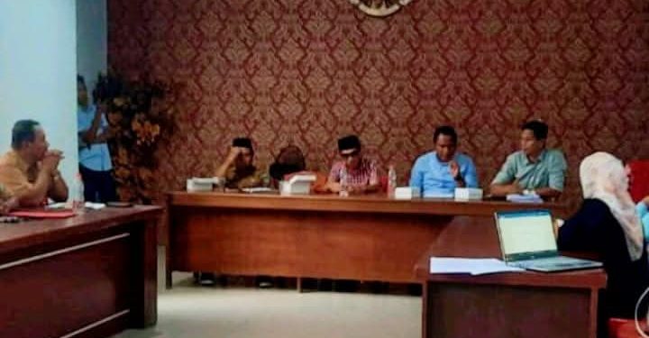 DPRD Bolsel Gelar RDP Terkait Polemik Seleksi Aparat Desa Motolohu