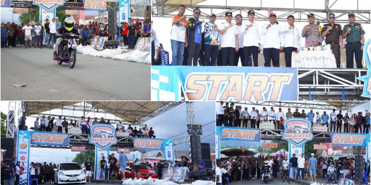Halilintar Drag Race and Bike Resmi Dibuka Langsung oleh Wagub, dan di Hadiri Bupati serta Wabup Bolsel