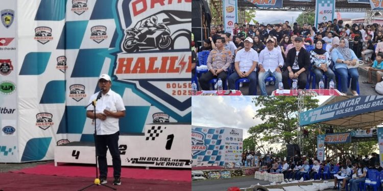 Ketua DPRD Arifin Olii Apresiasi Event Otomotif Drag Race dan Bike Bolsel 2025