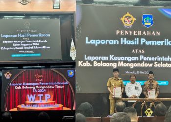 Untuk ke-11 Kalinya Pemkab Bolsel Raih Opini WTP dari BPK-RI