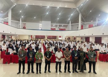 Bersam Wabup, Bupati Yusra Pantau Langsung Proses Seleksi Kompetensi PPPK tahap II Bolmong di Unsrat