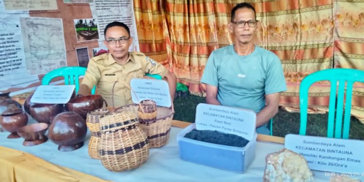 Bolmut Expo 2025, Kecamatan Bintauna Pamerkan Produk UMKM, Pasir Besi Serta Potensi Emas