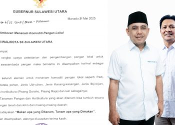 Pemkab Bolmong Dukung Program Gubernur YSK Ajak Masyarakat Menanam Komoditi Pangan Lokal