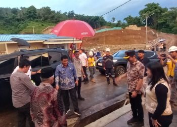 Gubernur Sulut Tinjau Lokasi Relokasi Warga Sitaro di Desa Modisi Bolsel