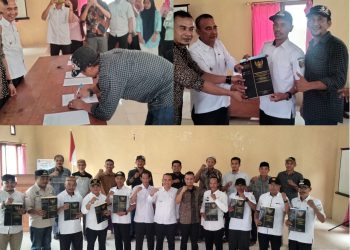 Sah! 8 Desa dan 1 Kelurahan di Bintauna Miliki Akta dan Nomor Induk Koperasi