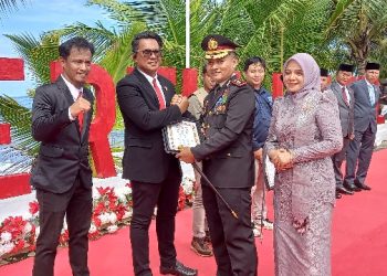 Tim Resmob Angin Selatan Terima Penghargaan di HUT Bhayangkara ke-79