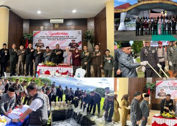 Hadiri Peringatan HUT Bhayangkara ke-79, Bupati Bolmong Beri Apresiasi Kepada Polres Bolmong