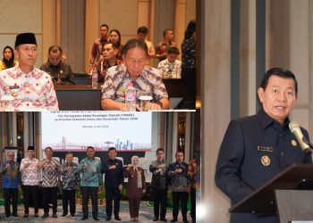 Bupati Iskandar Kamaru Hadiri Rakor TPAKD Tahun 2025