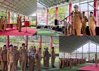 Pimpin Apel Kerja ASN, Bupati Iskandar Ingatkan Disiplin serta Persiapan HUT ke-17 Daerah