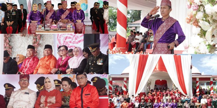 Menjadi Momentum Refleksi, Upacara Peringatan HUT ke-17 Kabupaten Bolsel Berjalan Khidmat