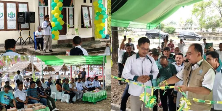 Bupati Yusra Alhabsyi Resmikan Kantor Perumda Gadasera