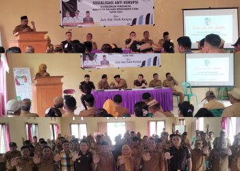 Inspektorat Bolmut Gelar Sosialisasi Anti Korupsi bagi Kades dan Aparat Desa