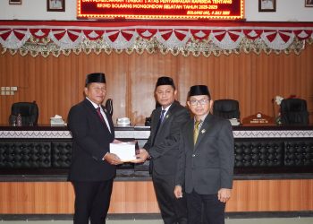 DPRD Bolsel Gelar Paripurna Tingkat I Penyempaian Perubahan KUA-PPAS dan Ranperda RPJMD 2025-2029