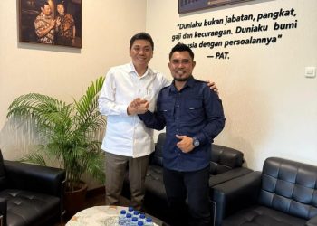 Bertemu Staf khusus Kementrian PU,Wakil Rakyat Bolmut Lobi Program Untuk Kepentingan Daerah