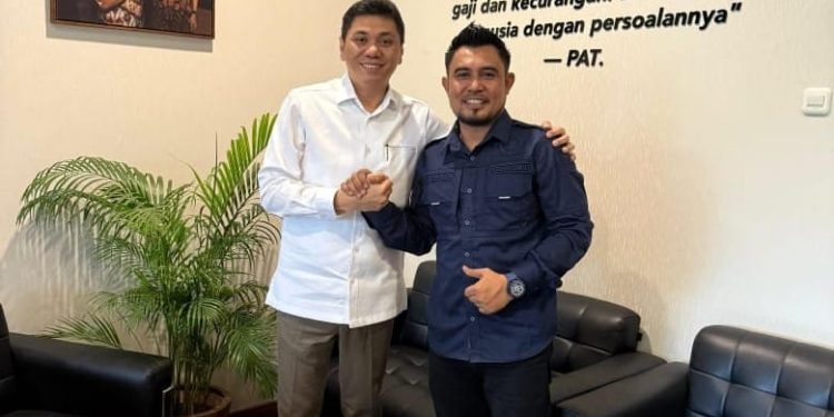 Bertemu Staf khusus Kementrian PU,Wakil Rakyat Bolmut Lobi Program Untuk Kepentingan Daerah