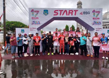 Jalan Sehat dan Ideal Fun Run Awali Rangkaian HUT ke-17 Kabupaten Bolsel
