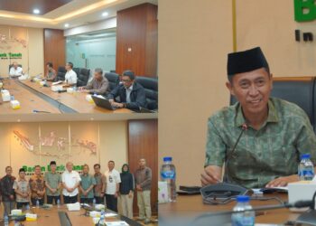 Sampaikan Sejumlah Rencana Pengelolaan Tanah, Bupati Iskandar Sambangi BBT Kementerian ATR/BPN-RI