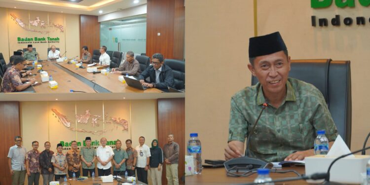 Sampaikan Sejumlah Rencana Pengelolaan Tanah, Bupati Iskandar Sambangi BBT Kementerian ATR/BPN-RI