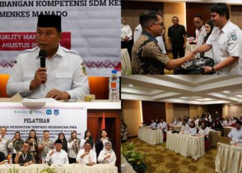 Dinkes Bolsel Gelar Pelatihan Tenaga Kesehatan Terpadu, Wabup Tekankan Hal Ini