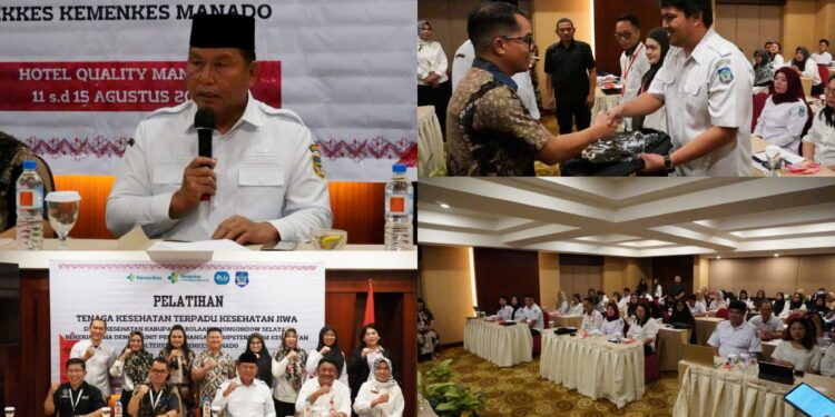 Dinkes Bolsel Gelar Pelatihan Tenaga Kesehatan Terpadu, Wabup Tekankan Hal Ini