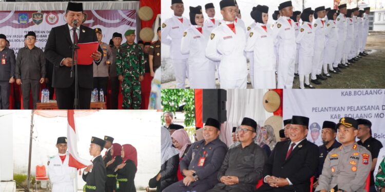 Wabup Deddy Kukuhkan Anggota Paskibraka Bolsel untuk HUT ke-80 RI