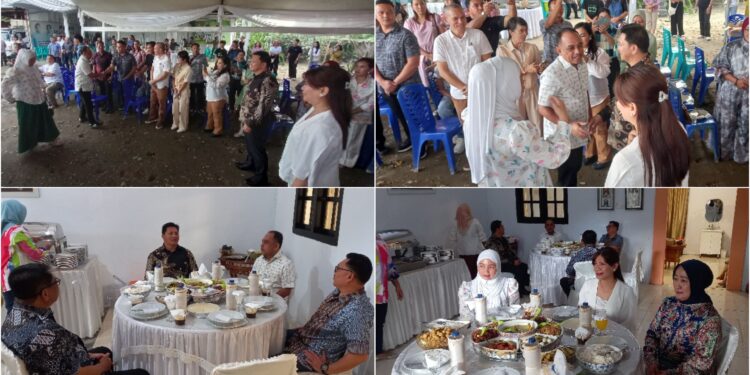 Bertempat di Kediaman Wabup Bolmong, Bupati Yusra Alhabsyi Hadiri Pengucapan Syukur