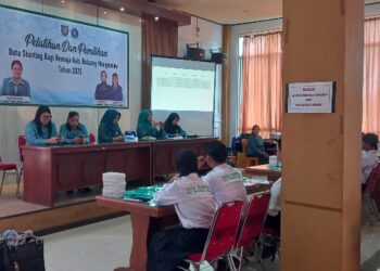 Libatkan Generasi Muda, TP-PKK Bolmong Gelar Pelatihan Pencegahan Stunting