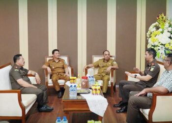 Perkuat Sinergitas, Yusra-Don Terima Kunker Kajari Kotamobagu