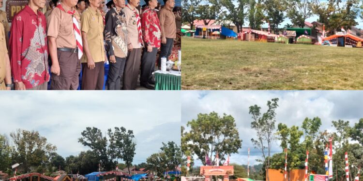 Miris! Tak Satupun Pejabat Tinggi Pemkab Bolmut Hadiri Pembukaan Perkemahan Pramuka di Lapangan Inomasa Bintauna