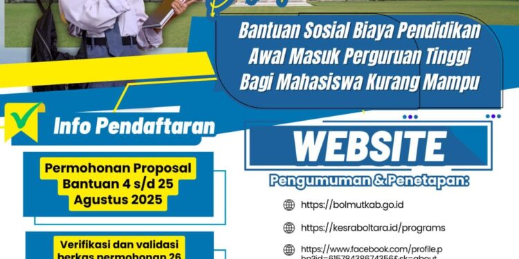 Ini Syarat dan Alur Mendapatkan Bantuan Rp 5 Juta Dari Pemda Bolmut